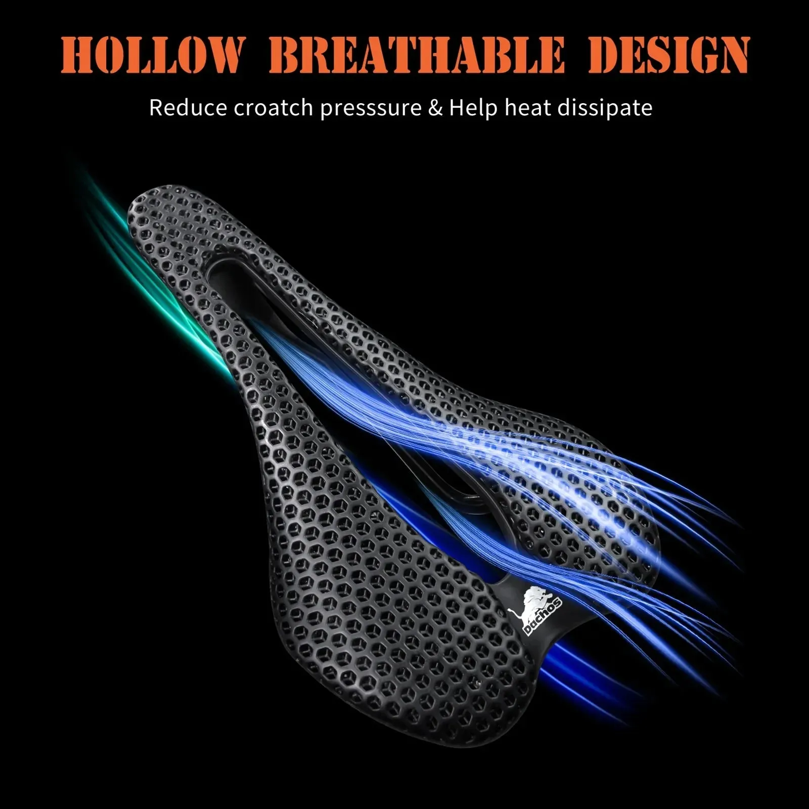 3D Carbon Fiber Bike Saddle