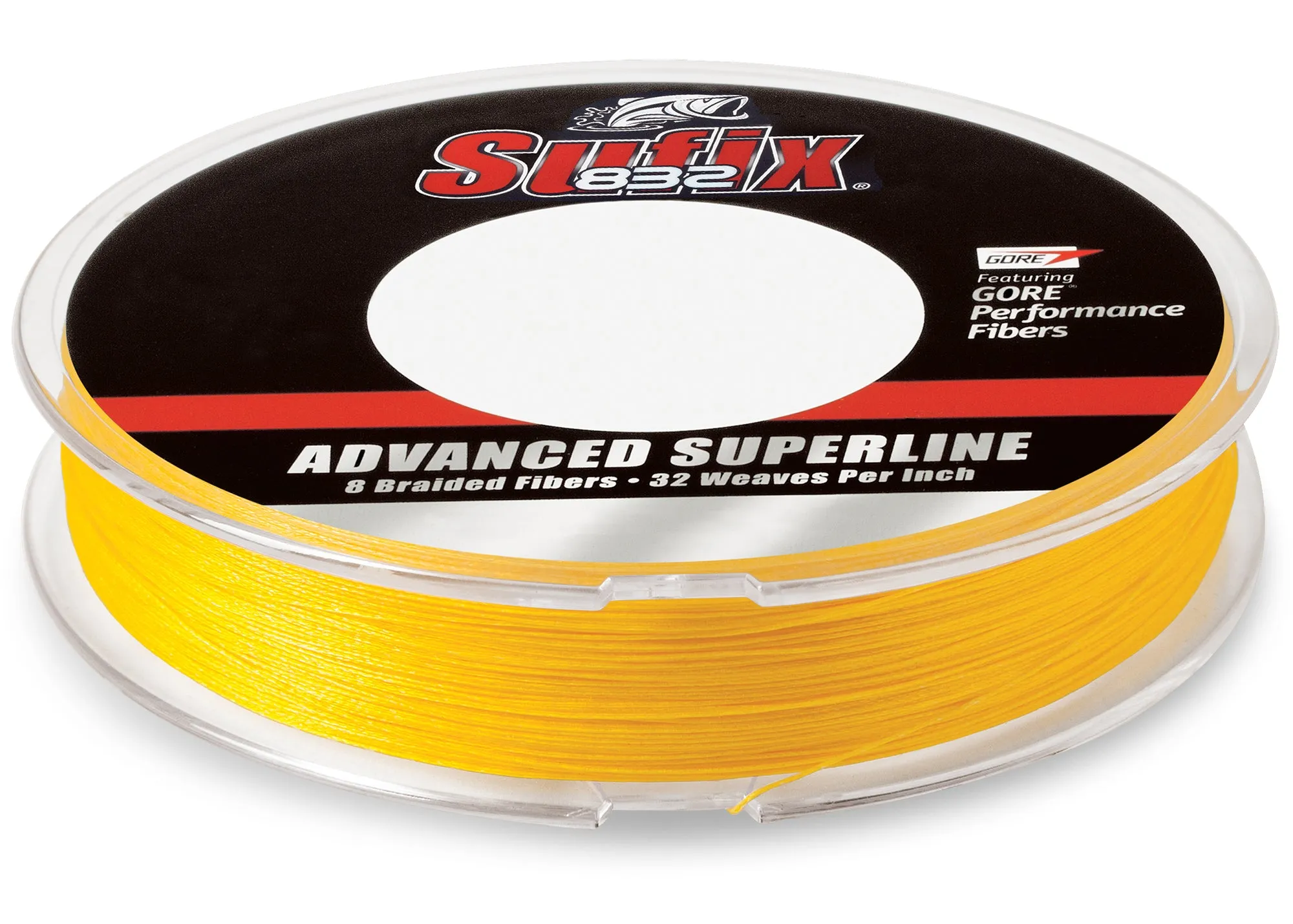 832 Braid 65 Lb Hi-Vis Yellow - 3500 Yds