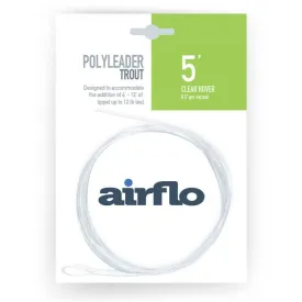 Airflo Trout 5ft Clear Hover Poly Leader