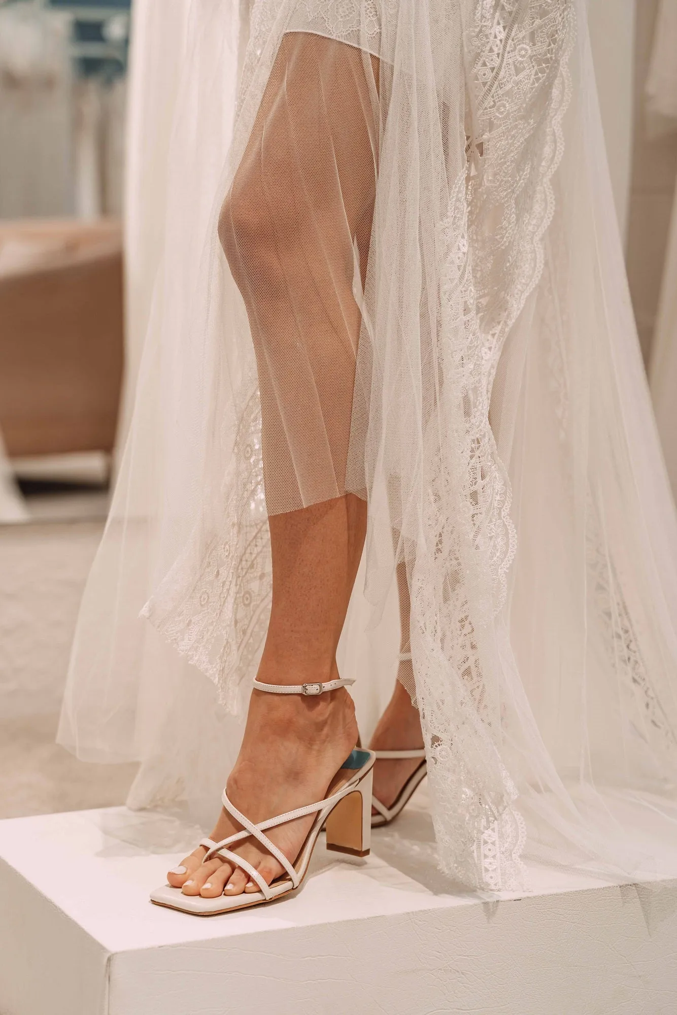 Be Mine Heel Ivory