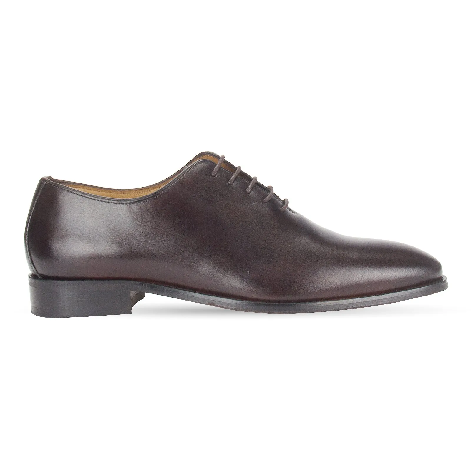 Belmont leather wholecut Oxford shoe