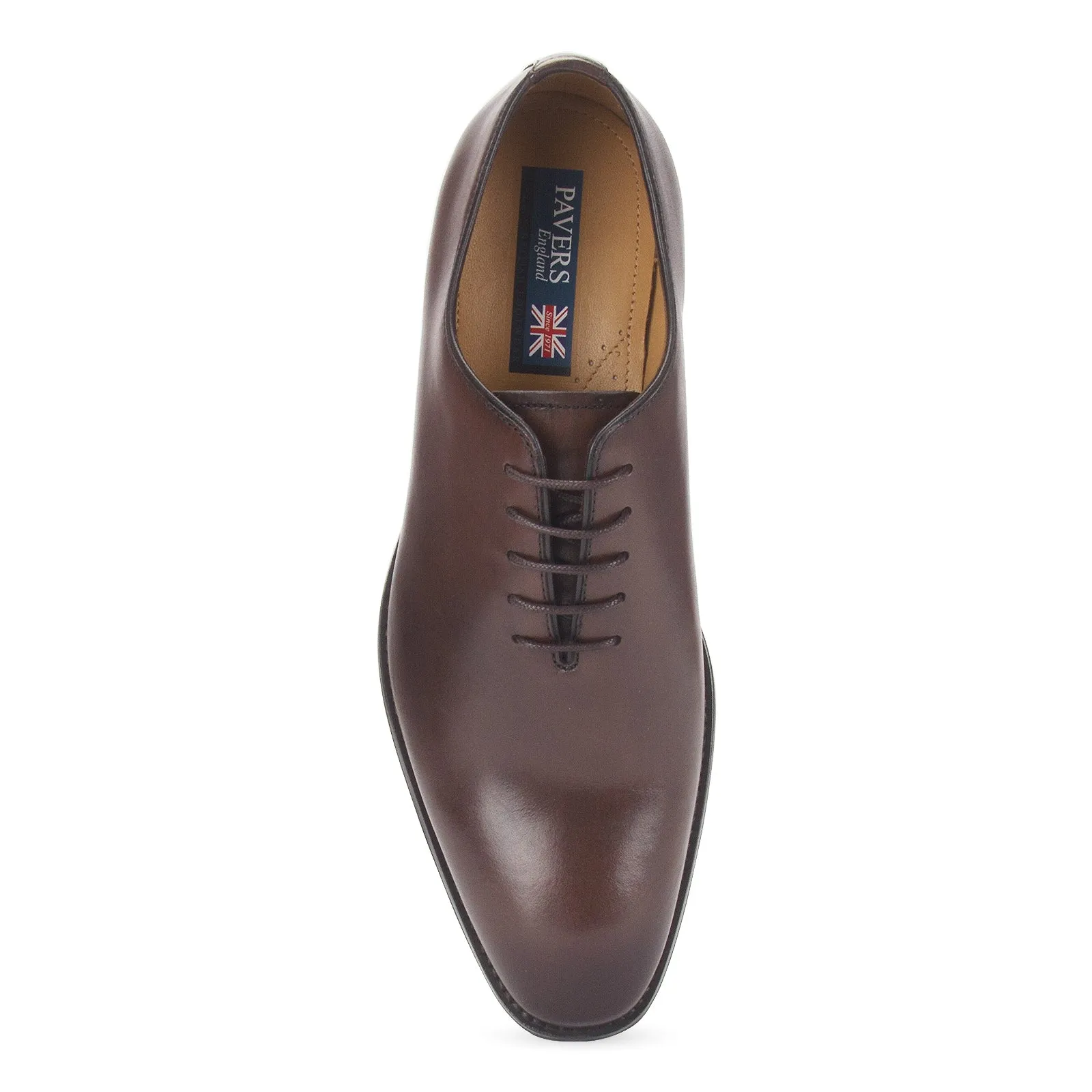 Belmont leather wholecut Oxford shoe