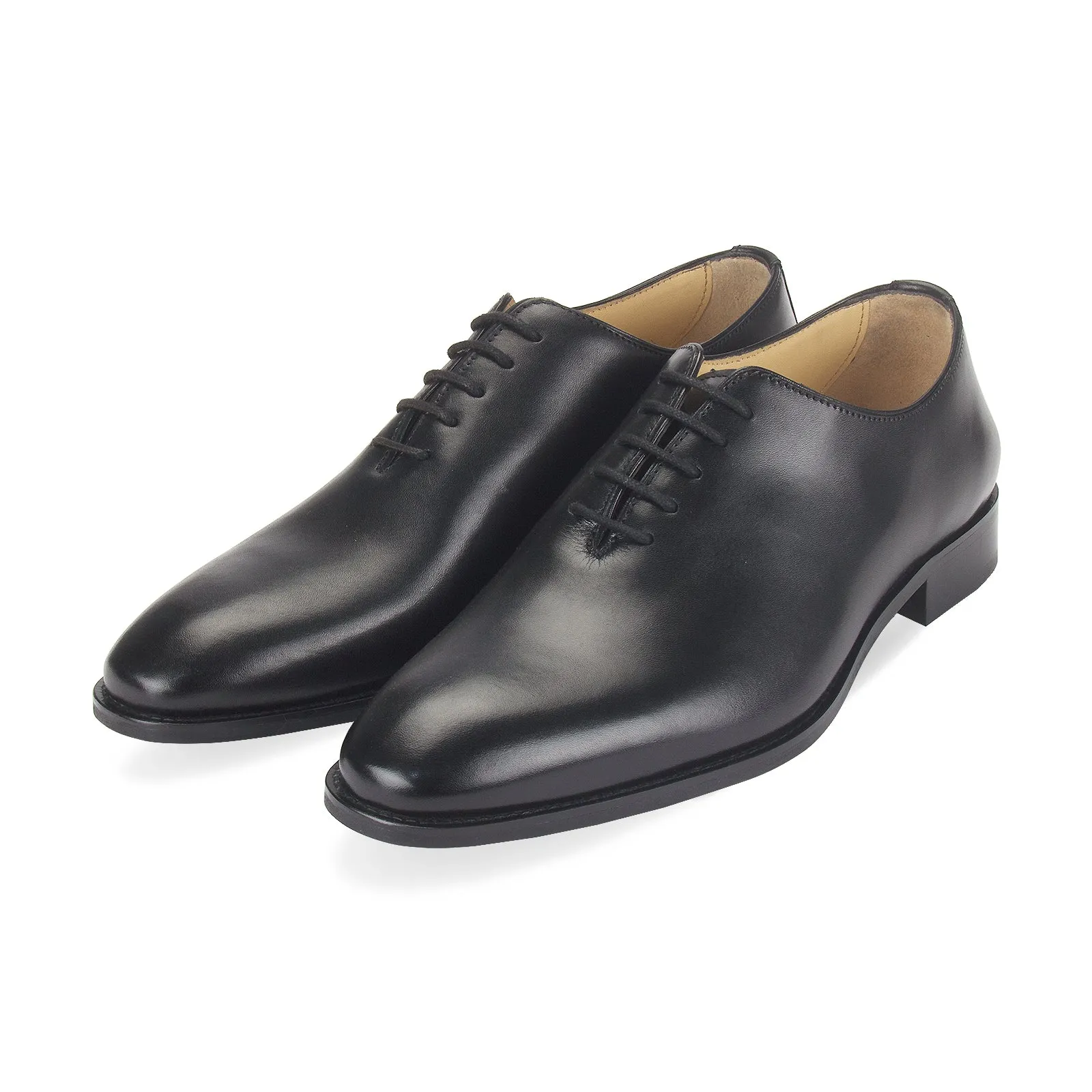 Belmont leather wholecut Oxford shoe