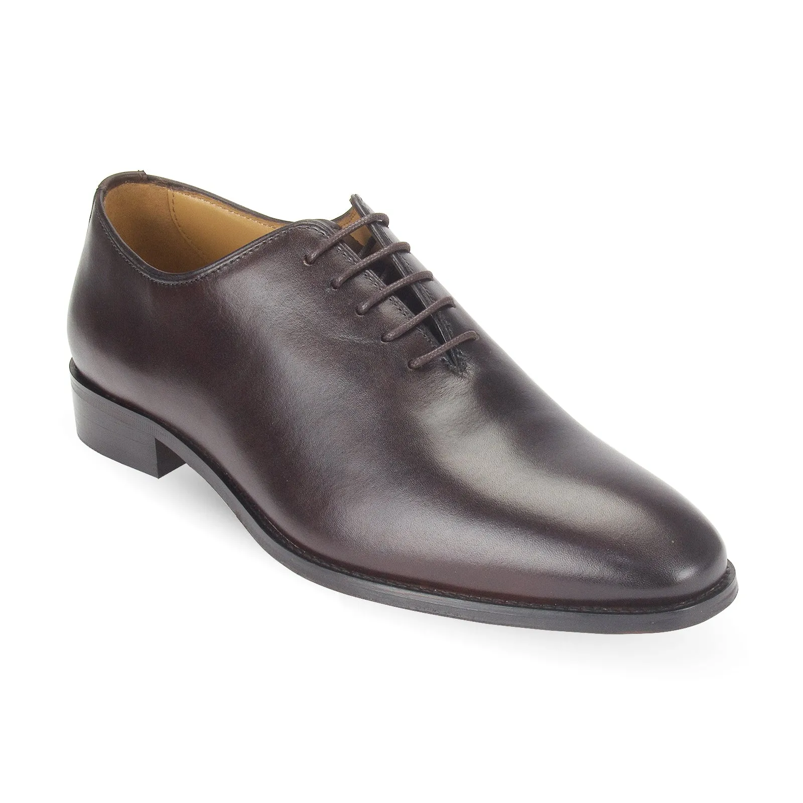 Belmont leather wholecut Oxford shoe