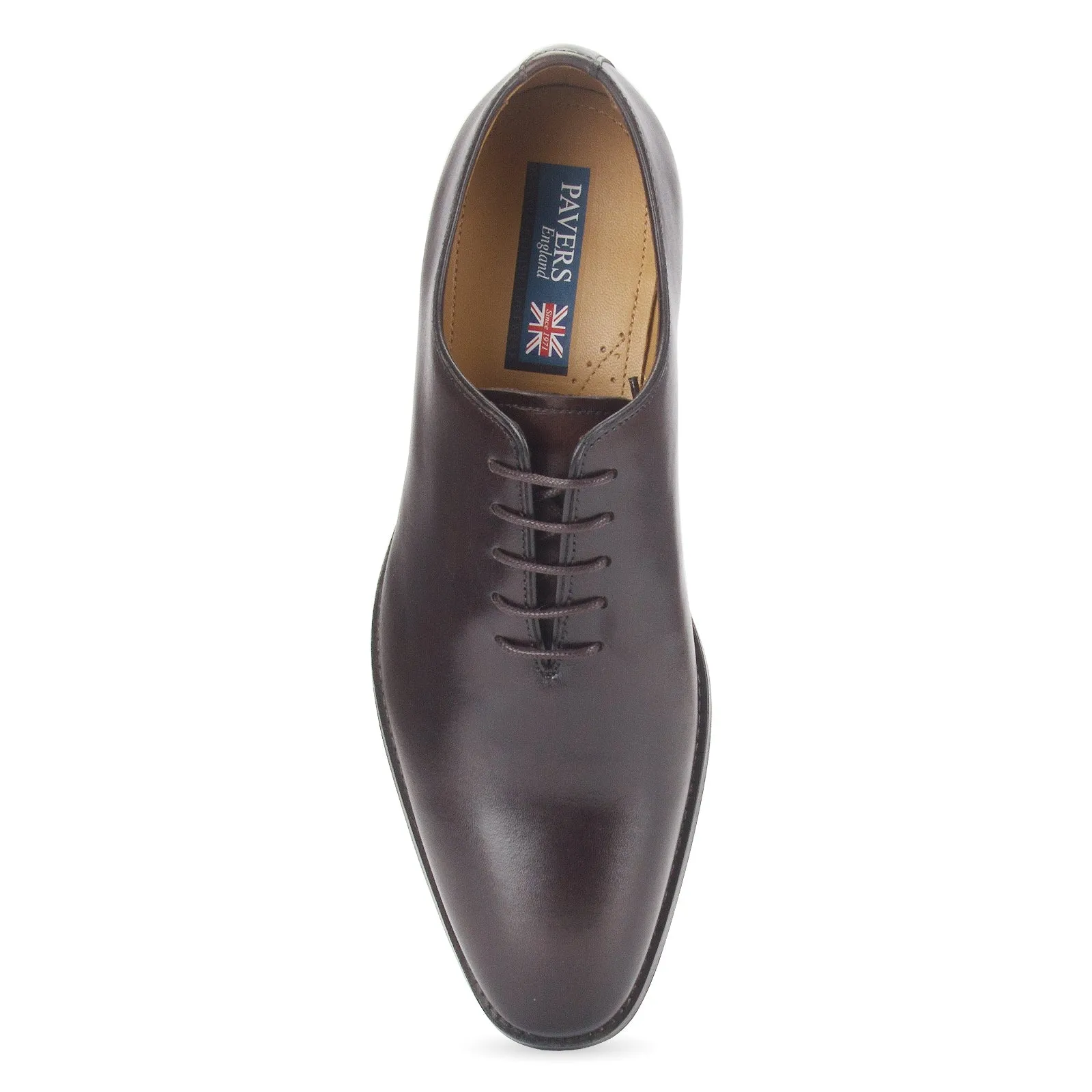 Belmont leather wholecut Oxford shoe