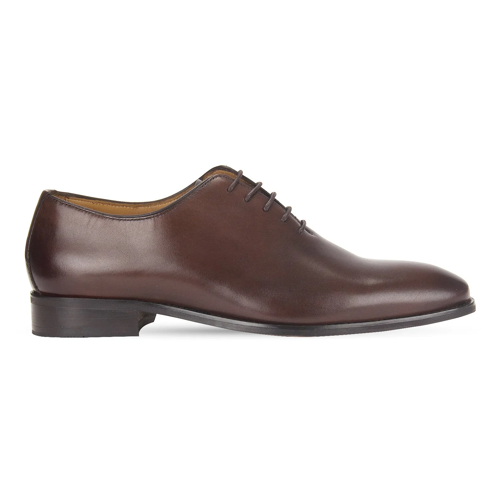 Belmont leather wholecut Oxford shoe