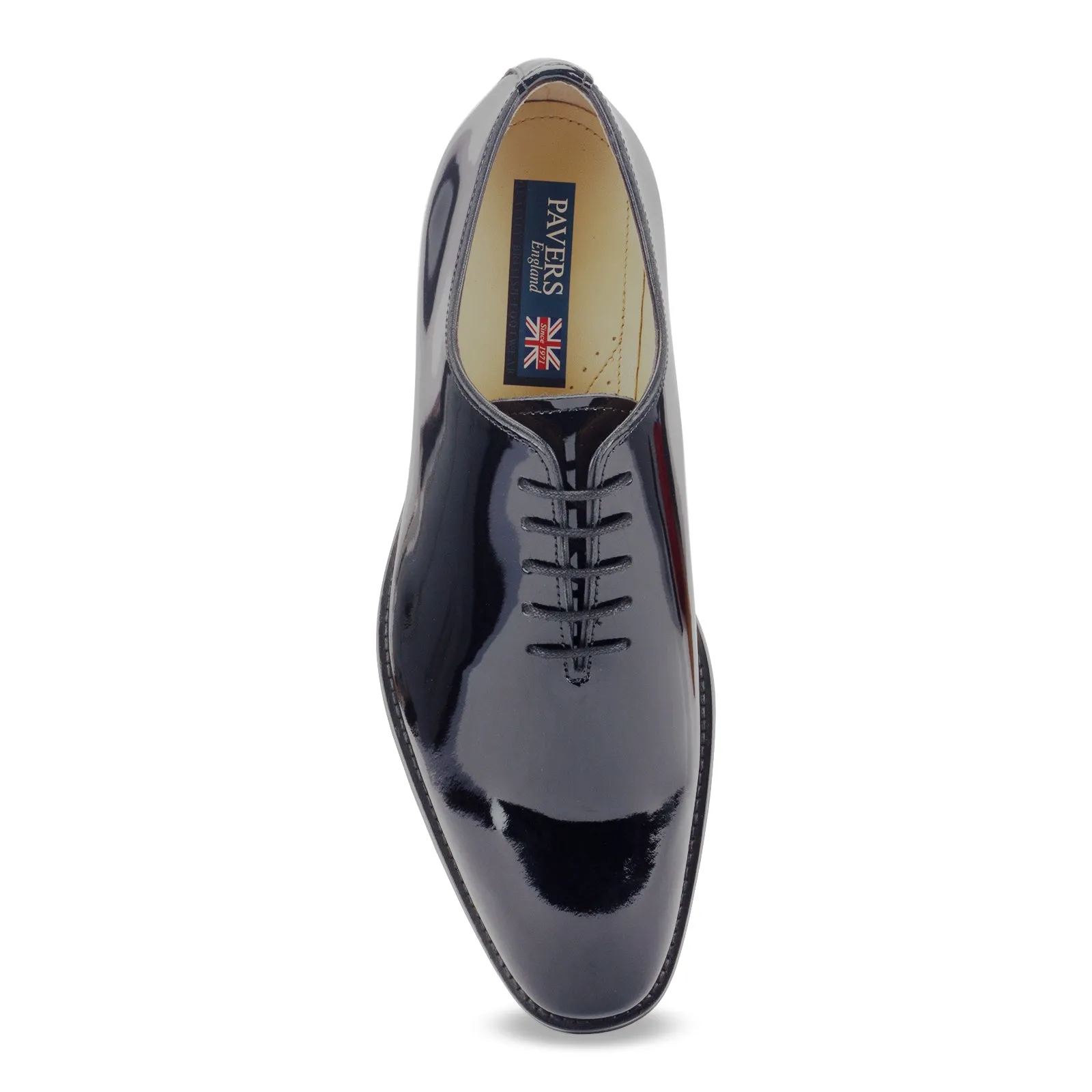 Belmont leather wholecut Oxford shoe