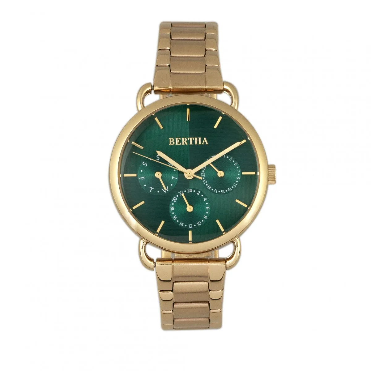 Bertha Gwen Ladies Watch w/Day/Date