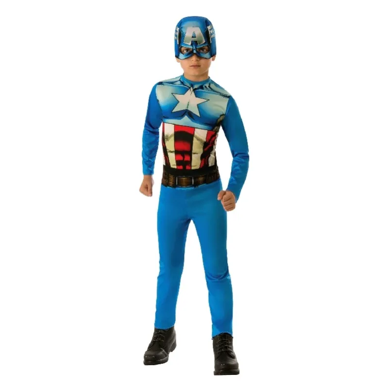 Captain America Classic Costume for 3-5 Yrs Old