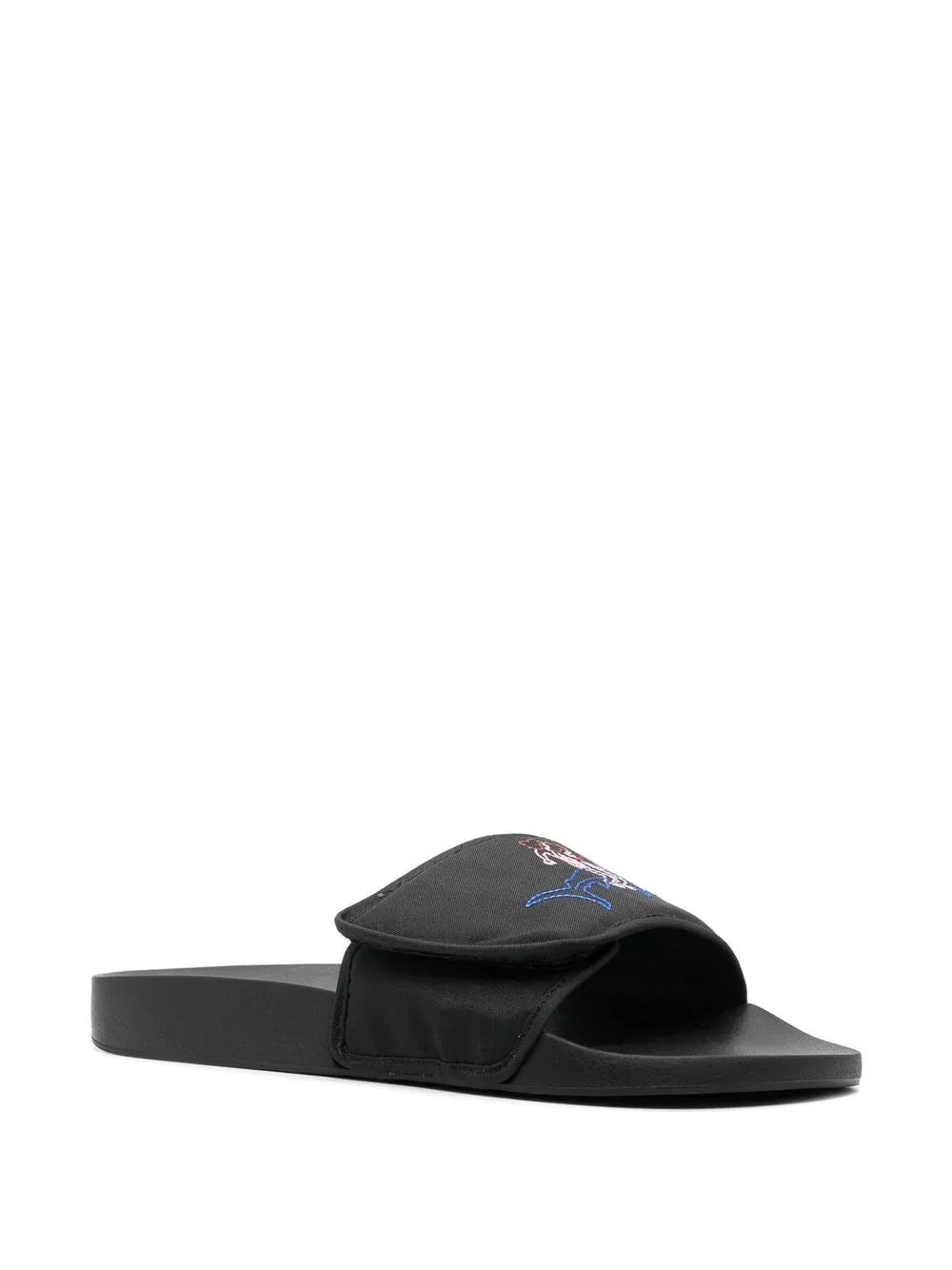 CARNE BOLLENTE POOL SLIDES BLACK