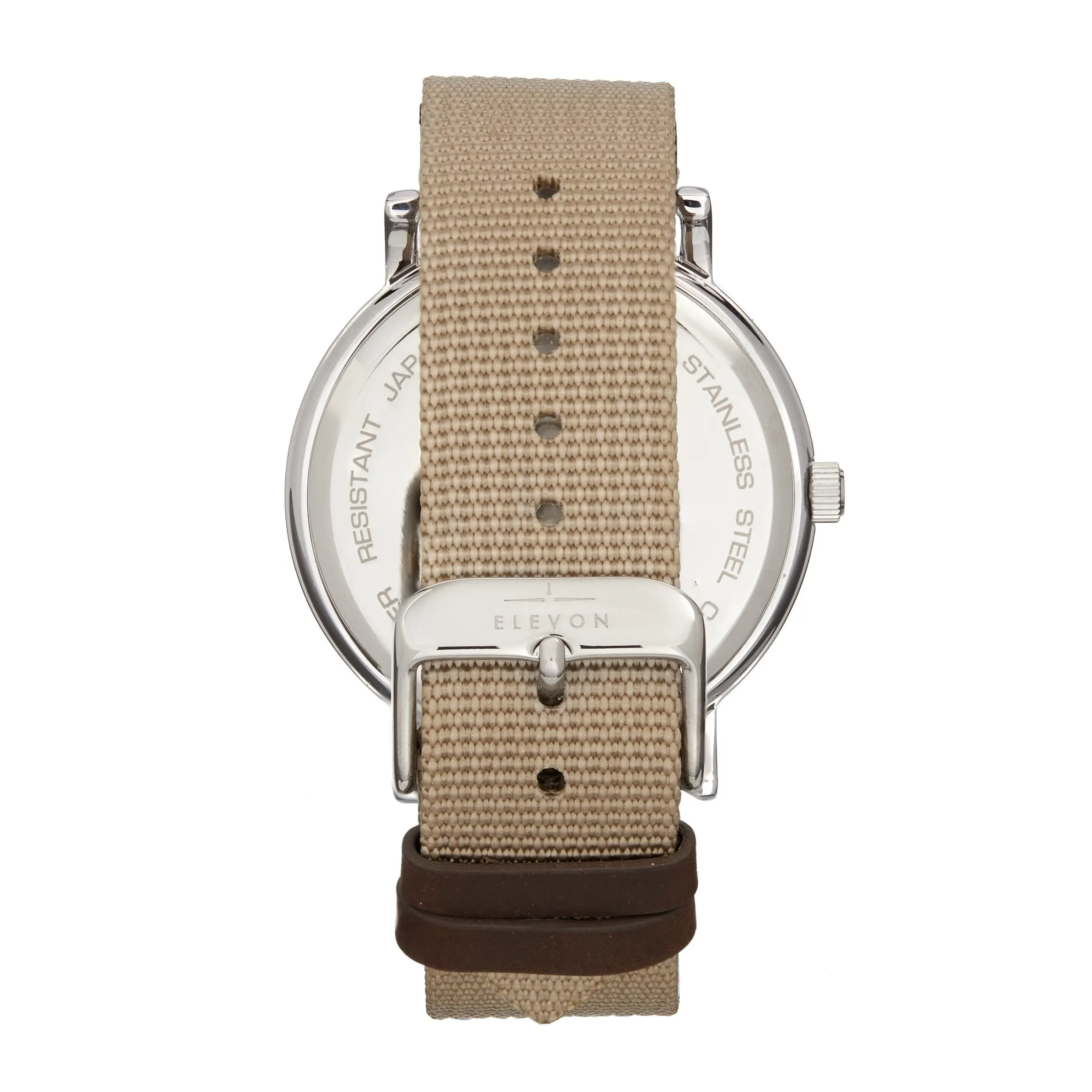 Elevon Mach 5 Canvas-Band Watch w/Date