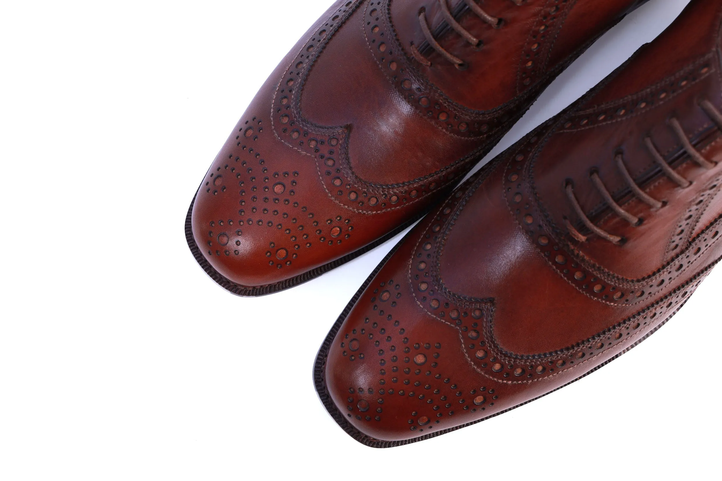 Executive - Wingtip Full-Brogue Oxfords