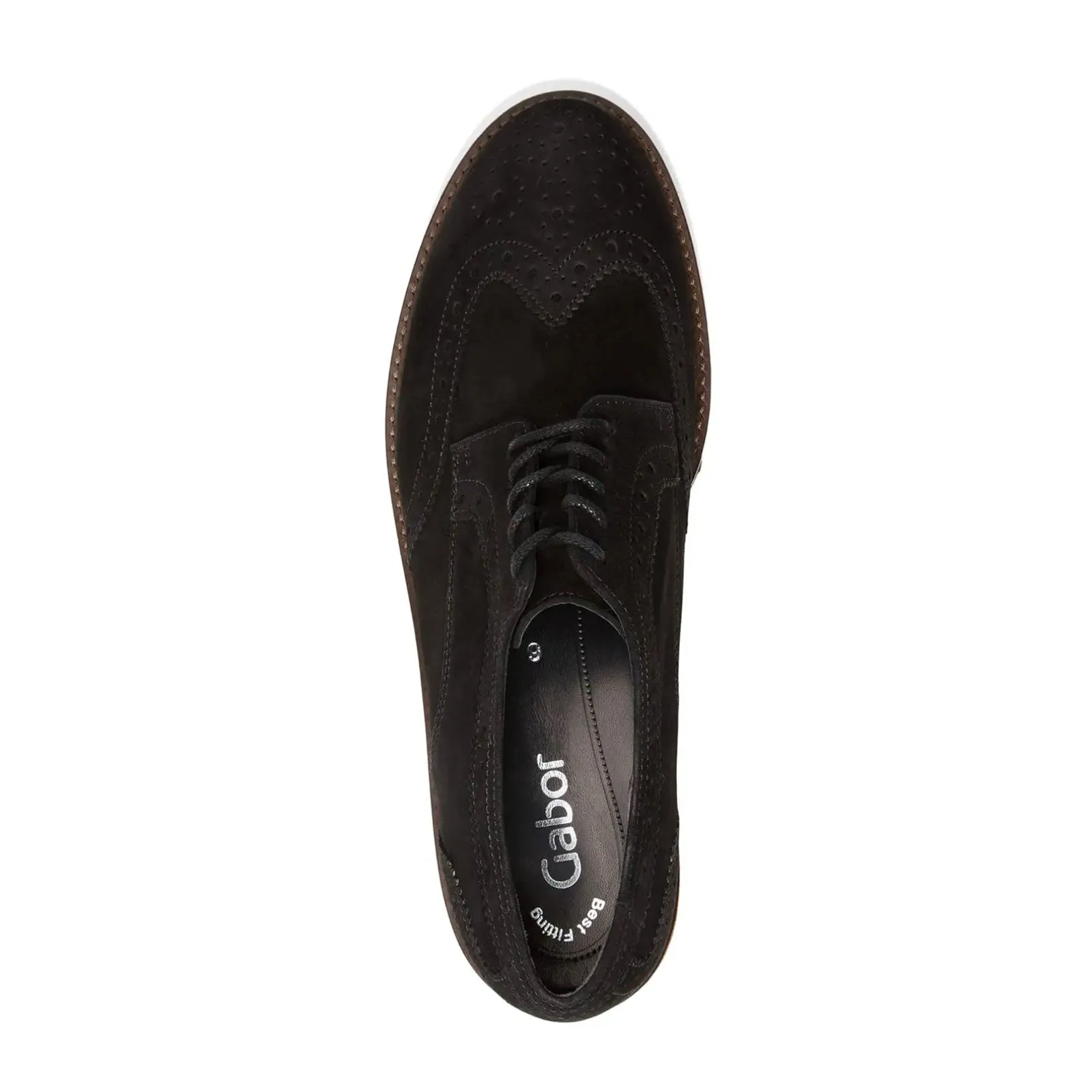 Gabor 05244-17 Oxford (Women) - Black