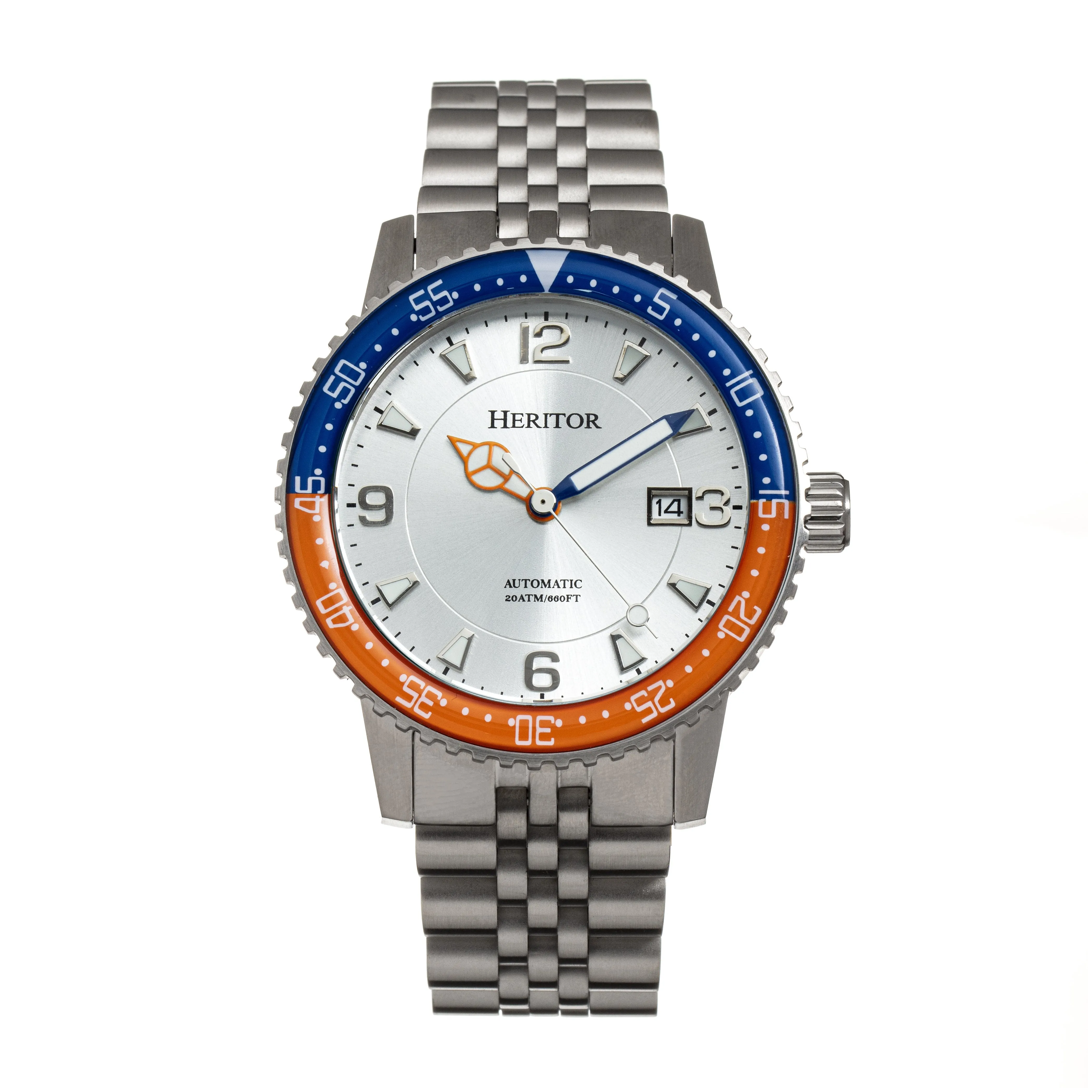 Heritor Automatic Dominic Bracelet Watch w/Date