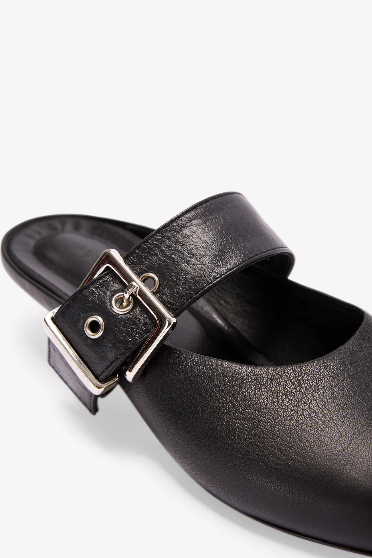 Jett Buckle Mules