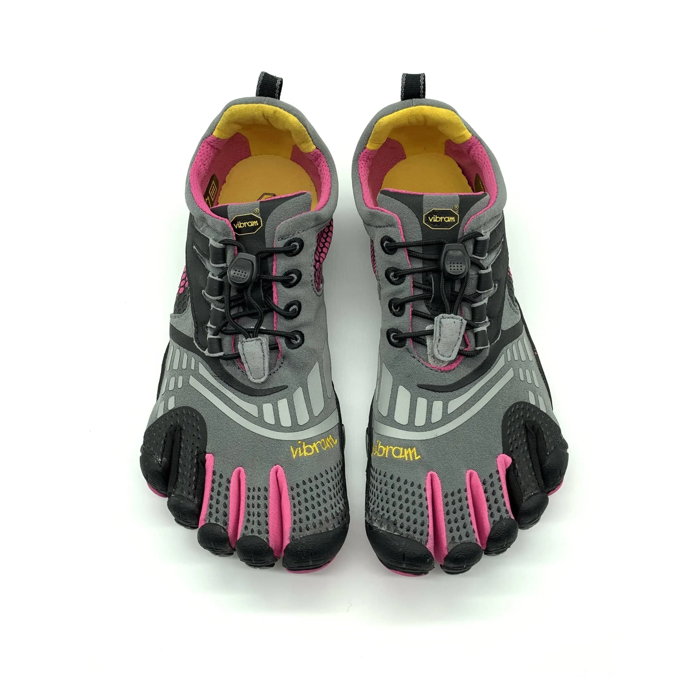 KMD Sport LS Womens Grey Black Pink (UK 5 Only)