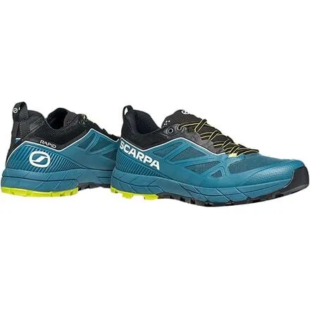 Men's Rapid Approach Scarpa sneakers, Blue/Acid Lime