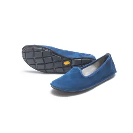 One Quarter Womens Velvet Blue