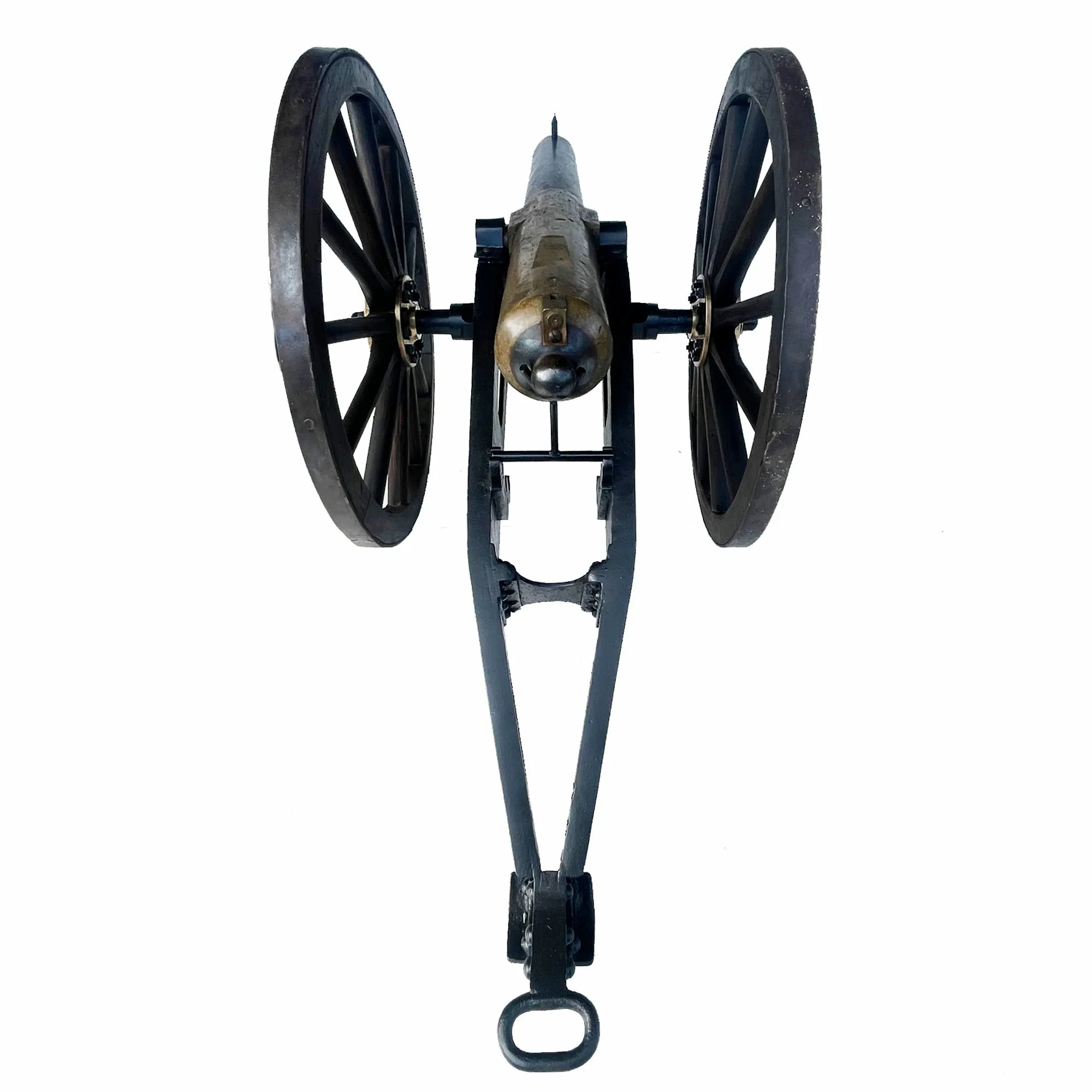 British Victorian Era Rifled Muzzle Loading 7-Pounder Mark IV Mountain Gun Cannon - Ordnance R.M.L.