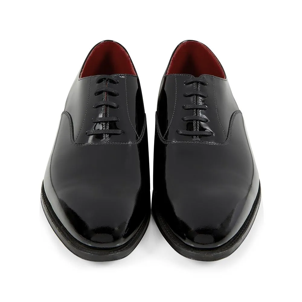 Overton Black Patent Oxford