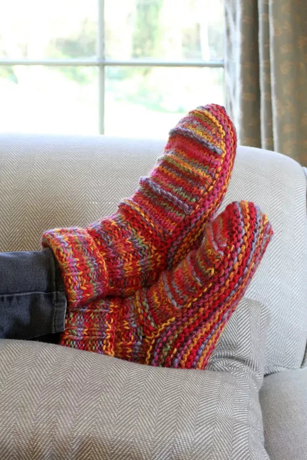 Pachamama Women's Zanzibar Lined Sofa Socks