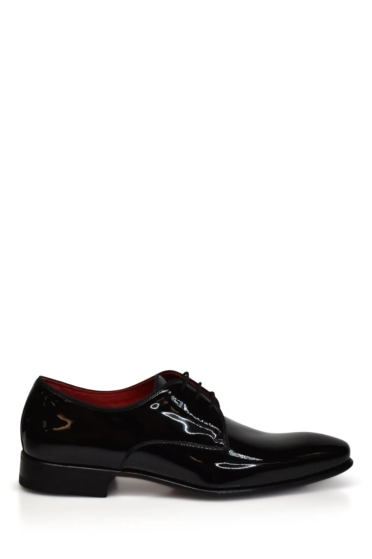 Patent Leather Carnegie Formal Tuxedo Oxford in Black