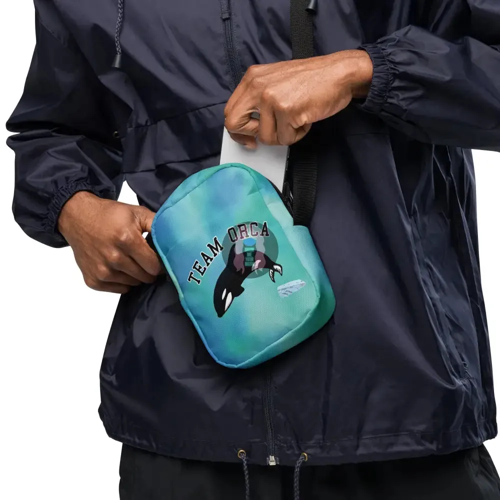 "Team Orca" Utility crossbody bag