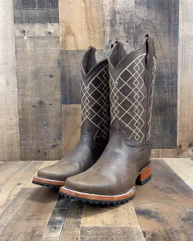 RHOMBUS "RODEO" | MEN SQUARE TOE COWBOY BOOTS