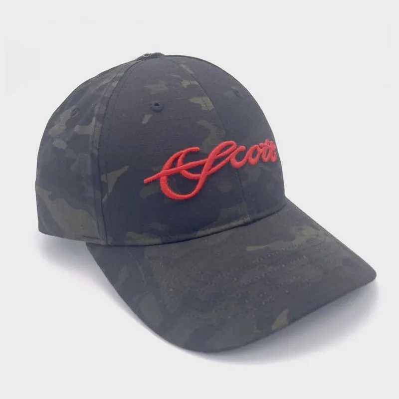 Scott Black Camo Hat