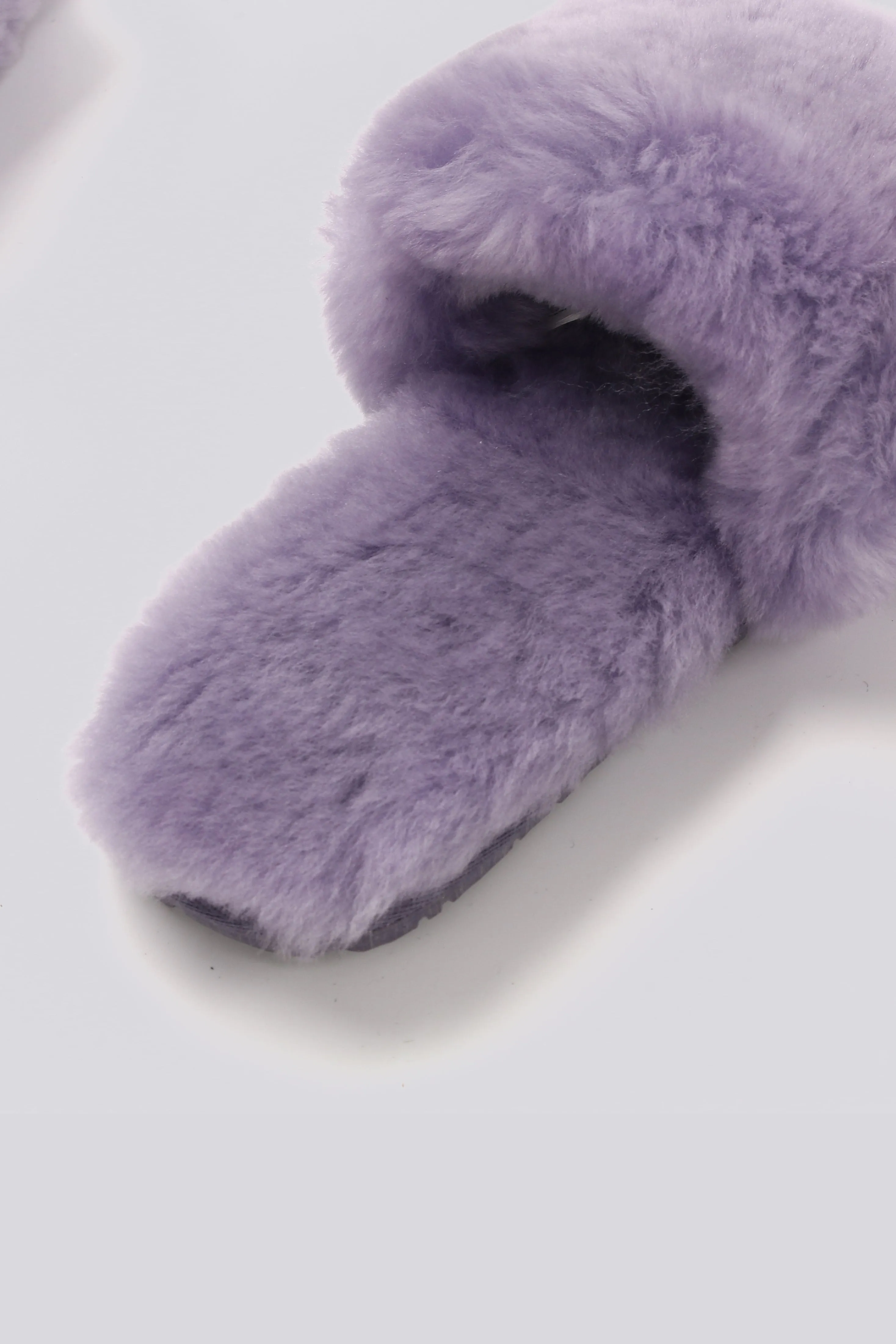 Sheepskin Fuzzy Slippers