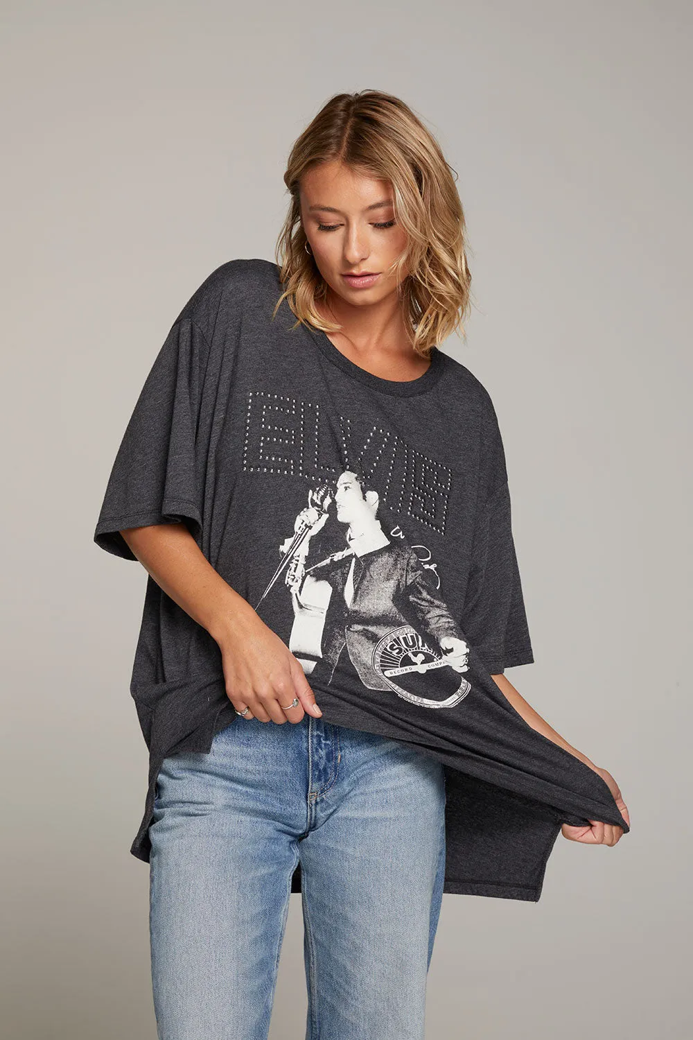 Sun Records Elvis Oversized Tee