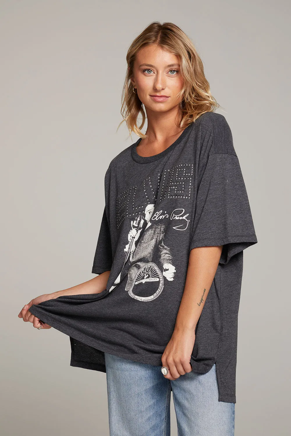 Sun Records Elvis Oversized Tee