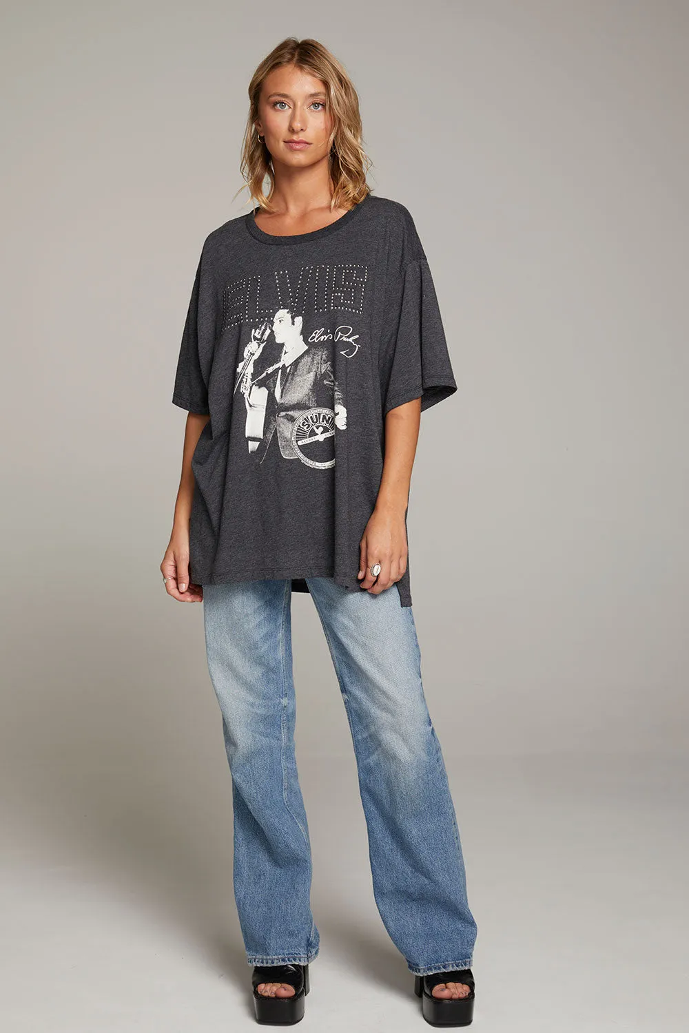 Sun Records Elvis Oversized Tee