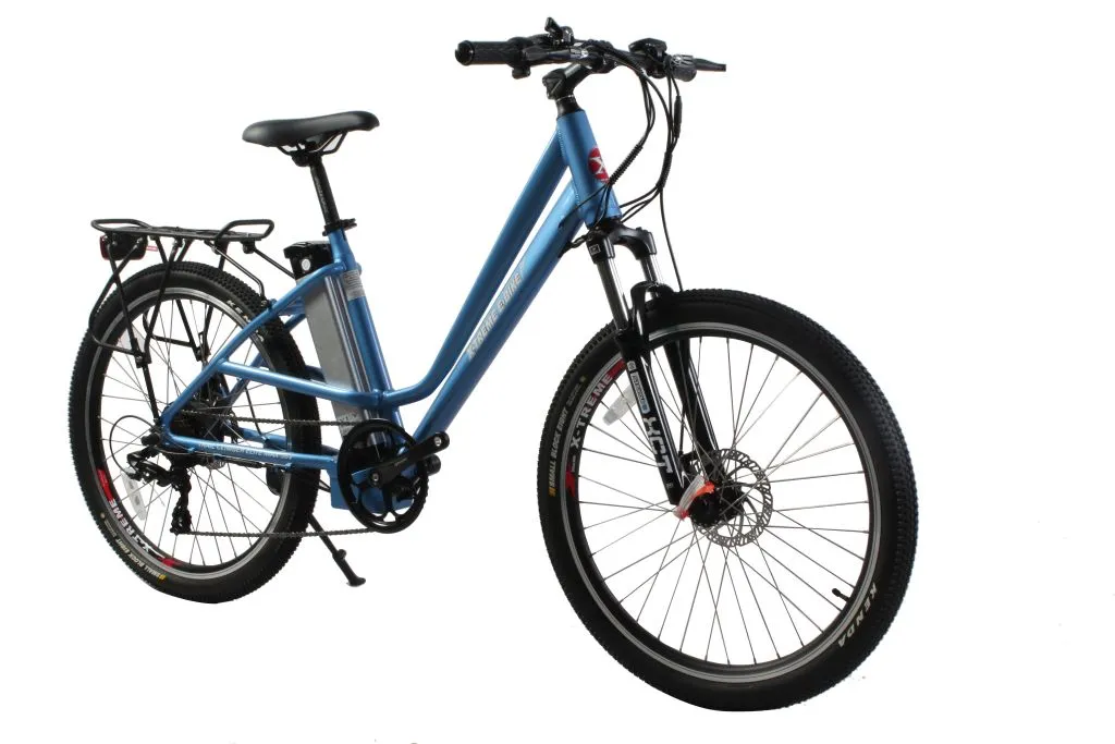 Trail Climber Elite Max 36v Electric Step-Through Mountain Bicycle