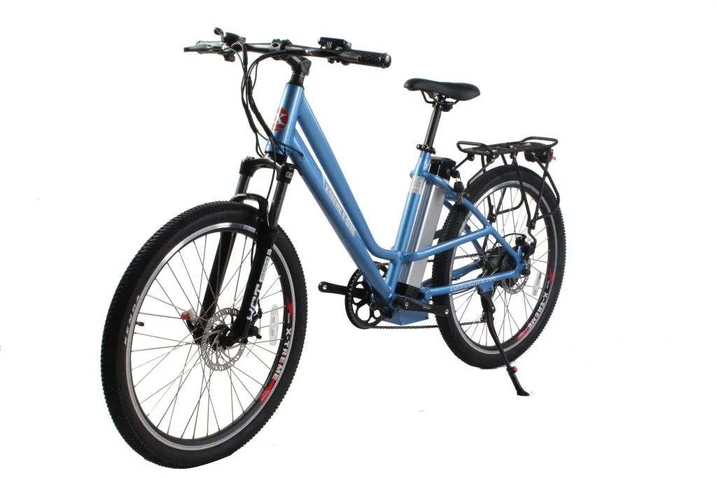 Trail Climber Elite Max 36v Electric Step-Through Mountain Bicycle