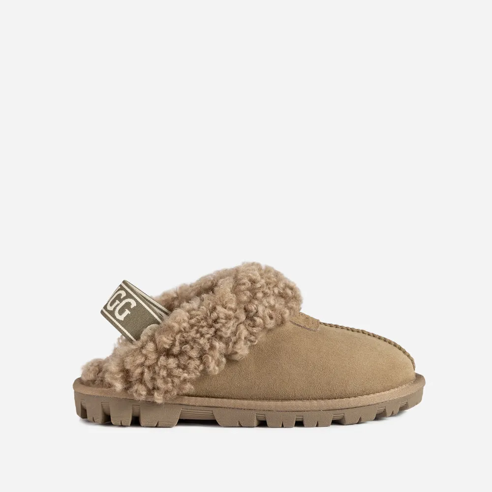 Ugg Coquette Curly Slipper (Elastic Backstrap)