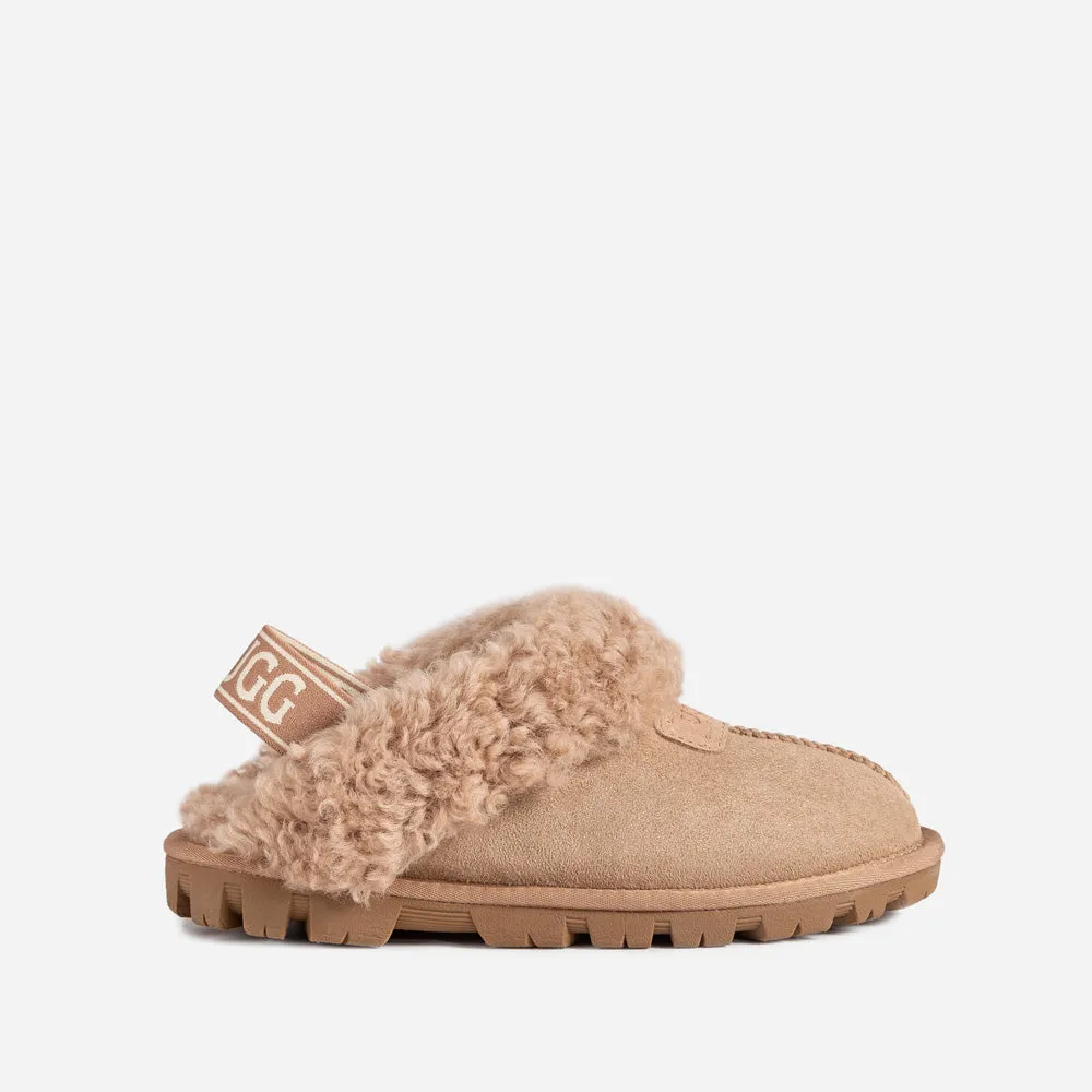 Ugg Coquette Curly Slipper (Elastic Backstrap)