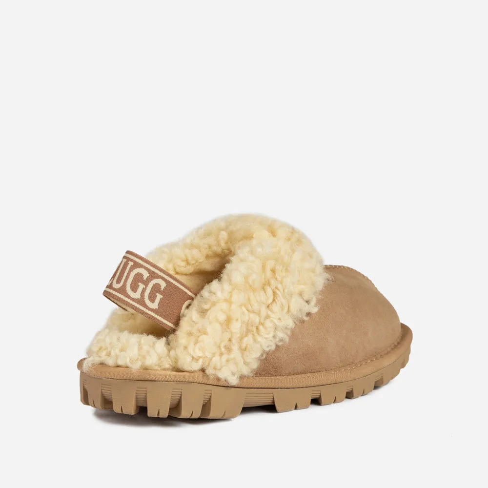 Ugg Coquette Curly Slipper (Elastic Backstrap)