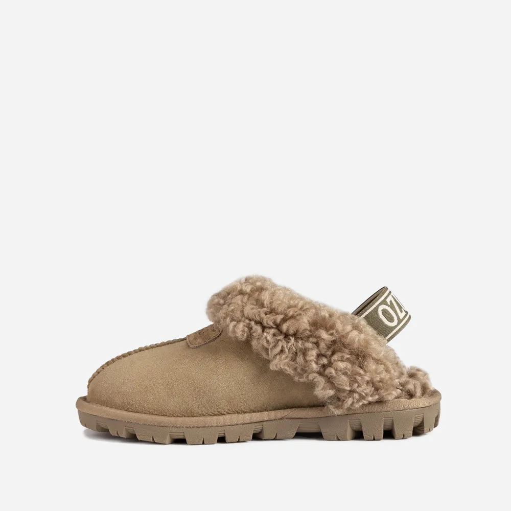 Ugg Coquette Curly Slipper (Elastic Backstrap)