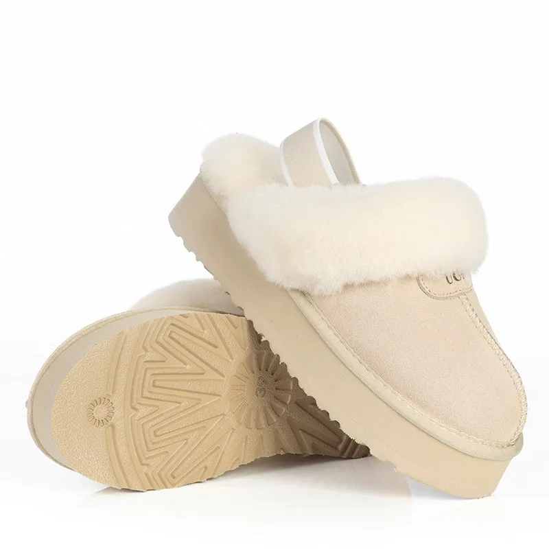 UGG Fluffy Strappy Scuff